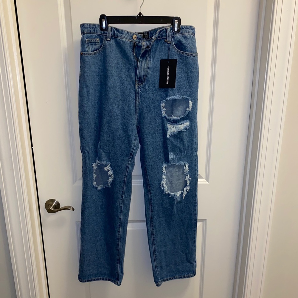 Pretty little things distressed jeans